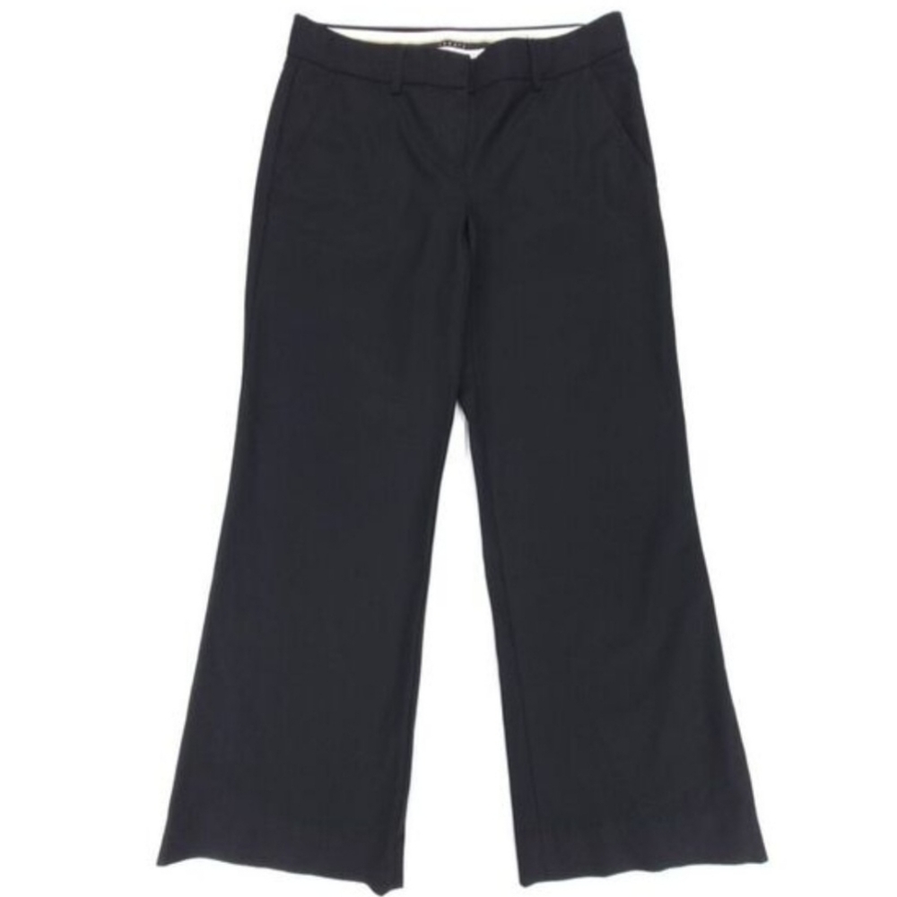 Theory Emery  Black Wide-Leg Trousers
